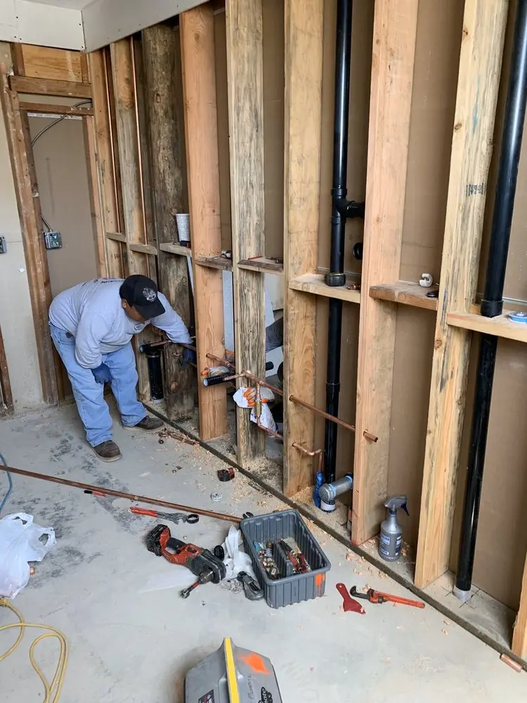Commercial rough-in plumbing for Commercial Plumbing in El Dorado Palms